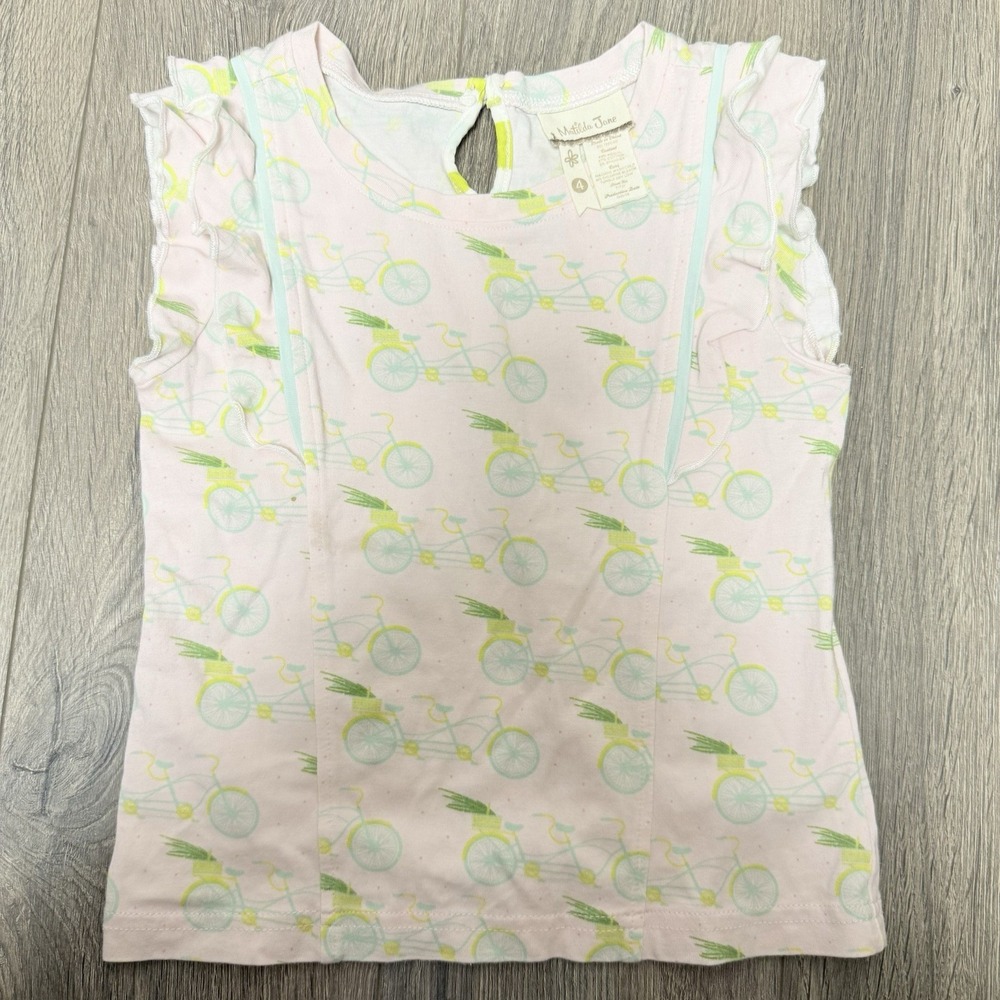 Matilda Jane Bicycle Shirt Girls Size 4